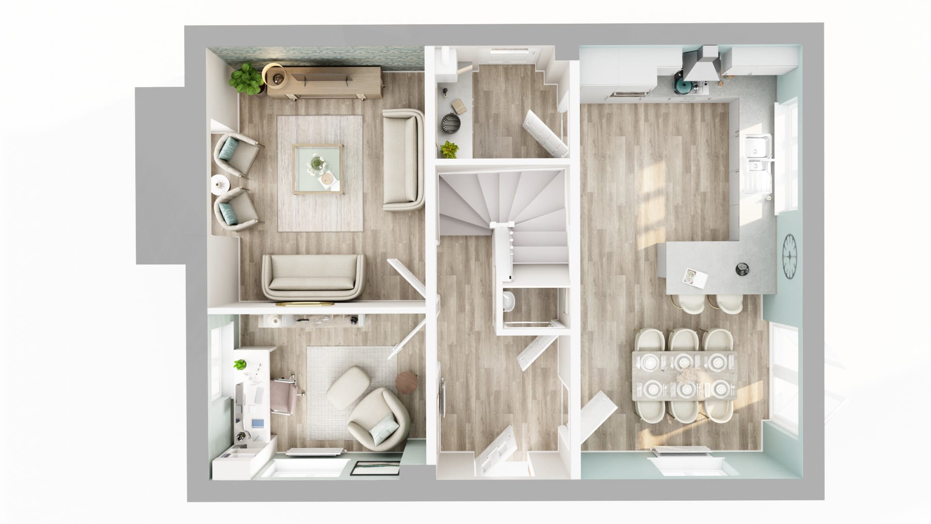 3D floor plan