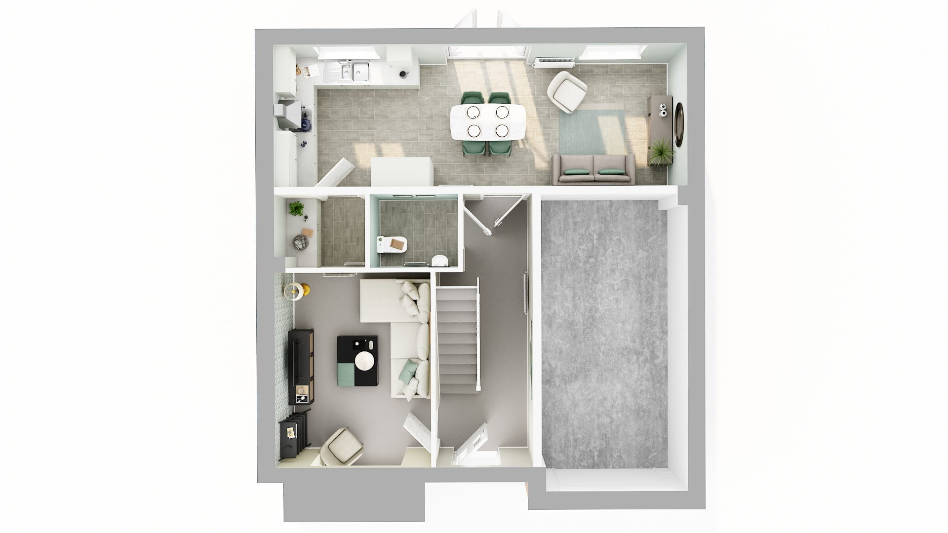 3D floor plan