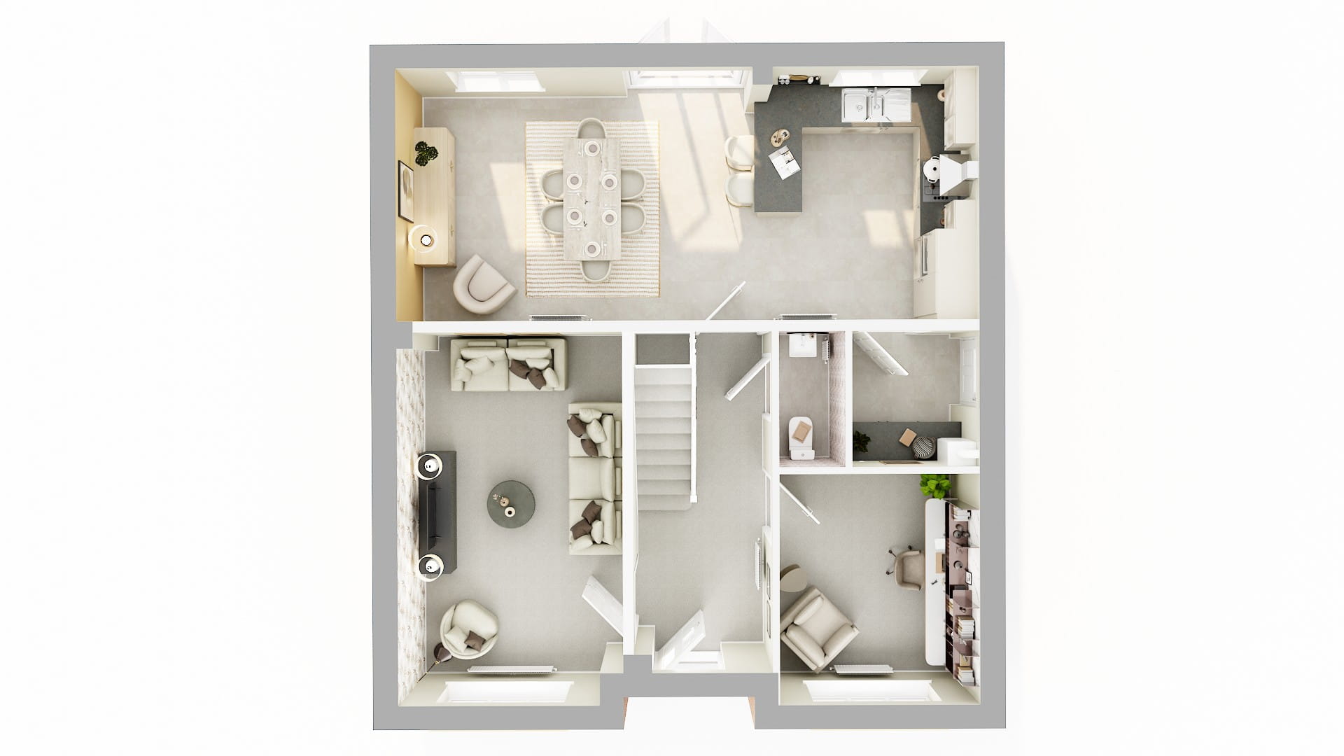 3D floor plan