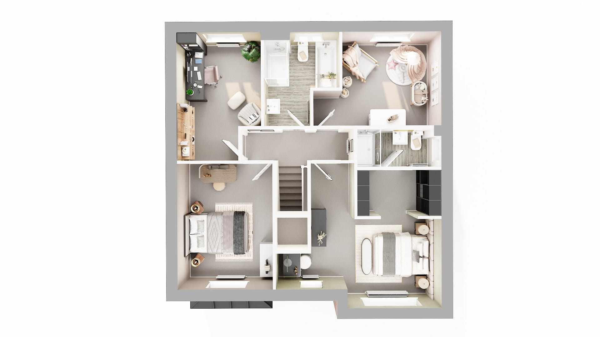 3D floor plan