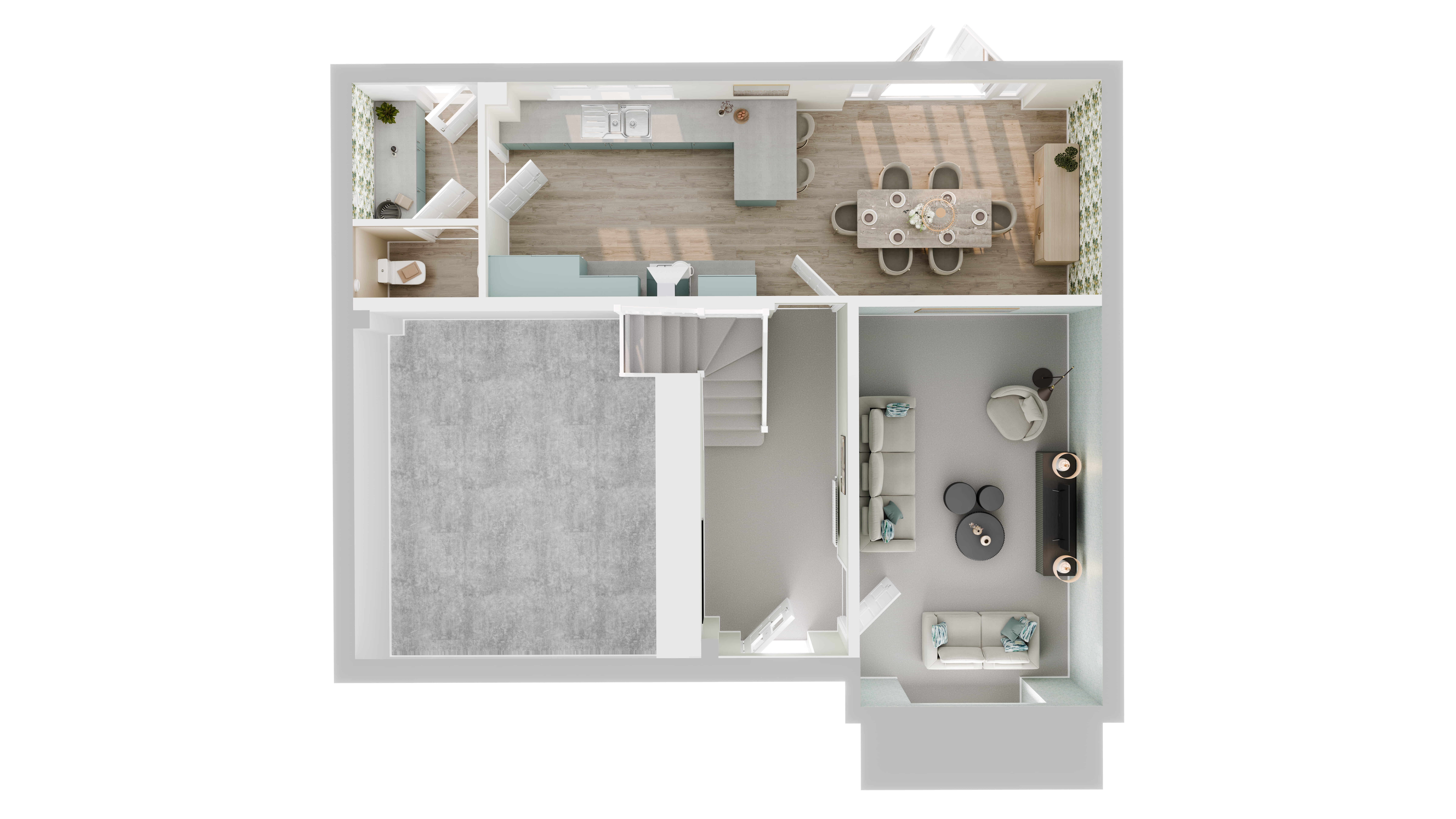 3D floor plan