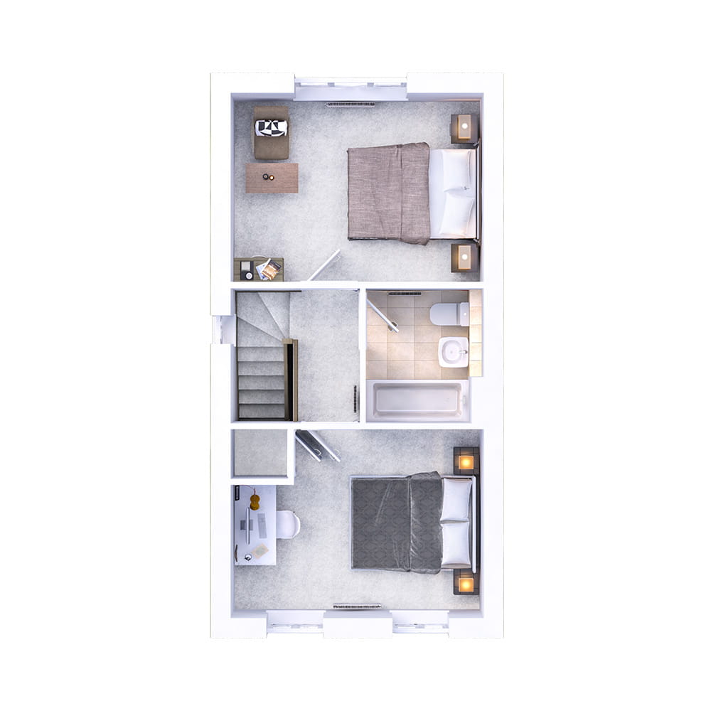 3D floor plan