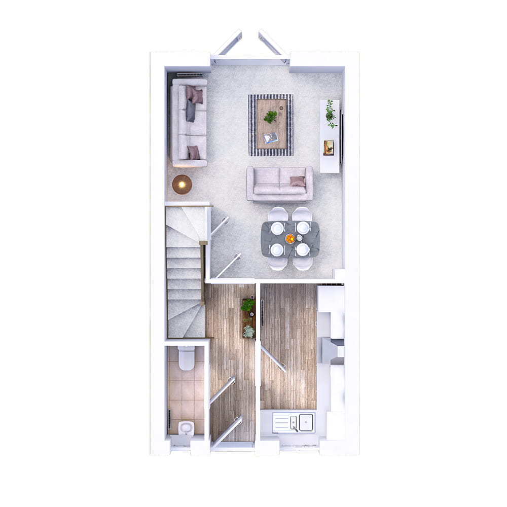 3D floor plan