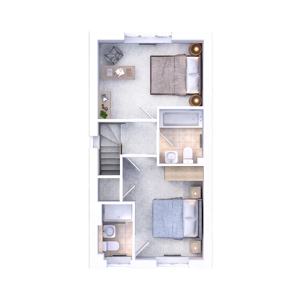 3D floor plan
