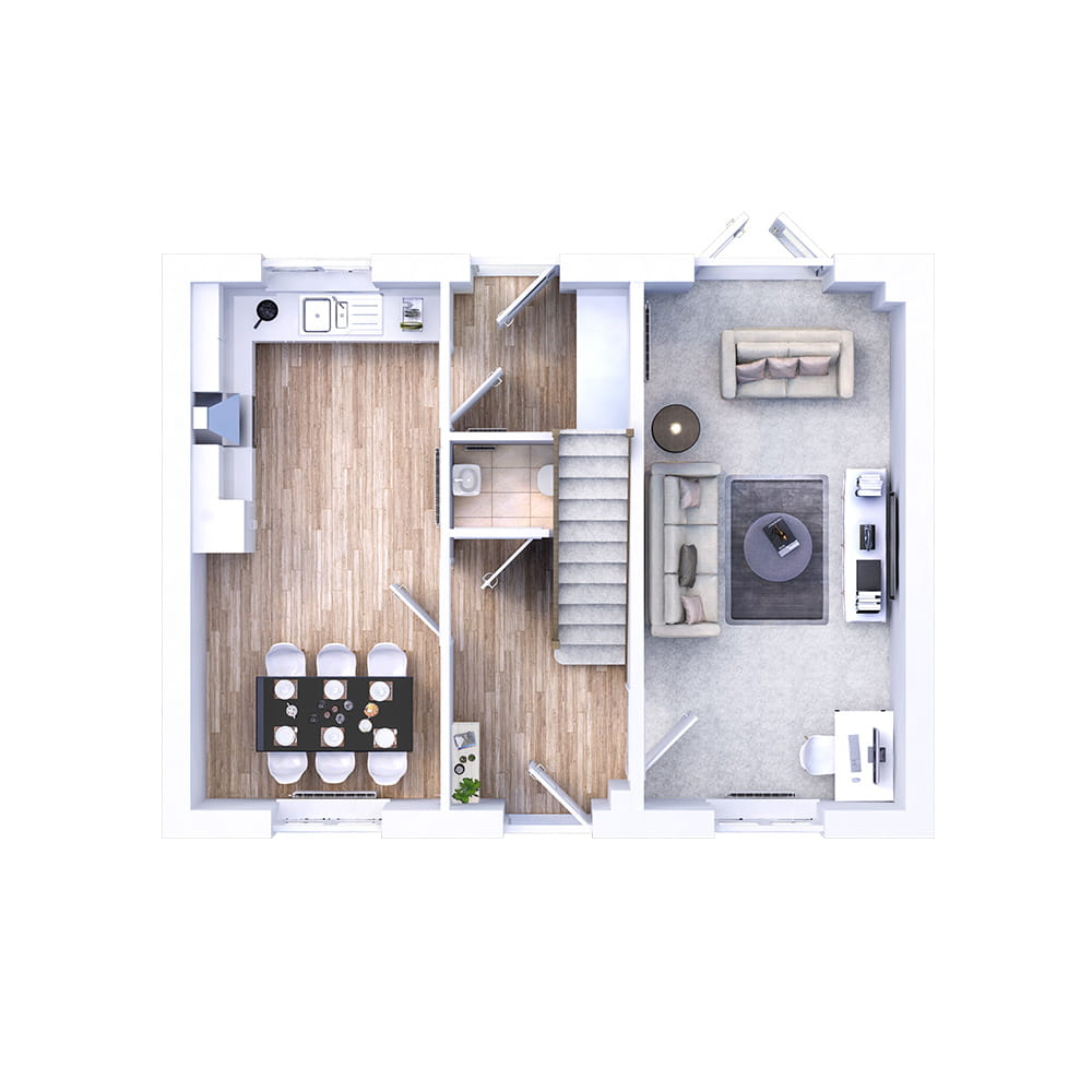 3D floor plan