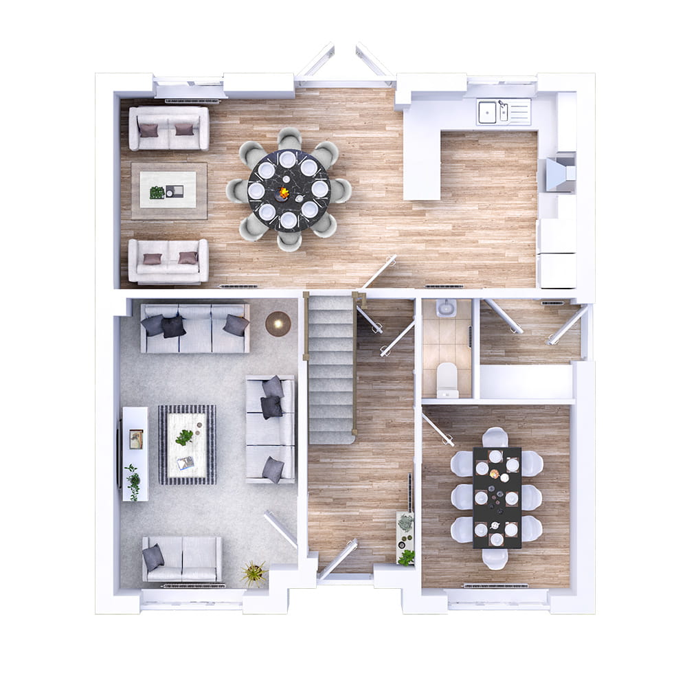 3D floor plan