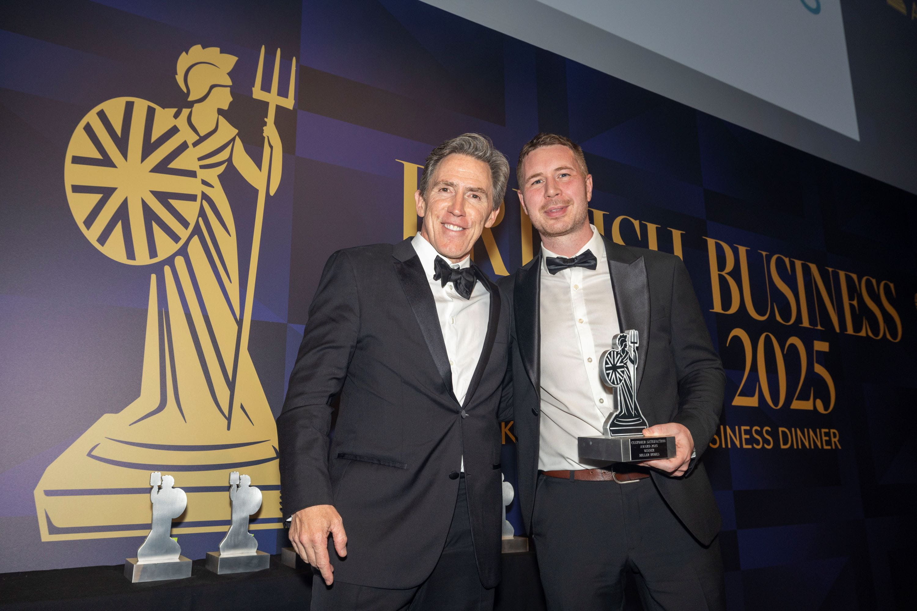 Miller Homes wins Customer Satisfaction Award at British Business Awards