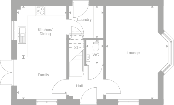 2D floor plan