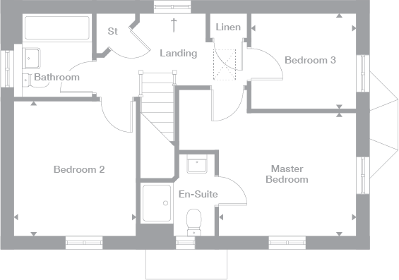 2D floor plan