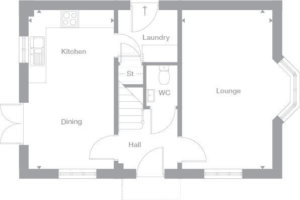 2D floor plan