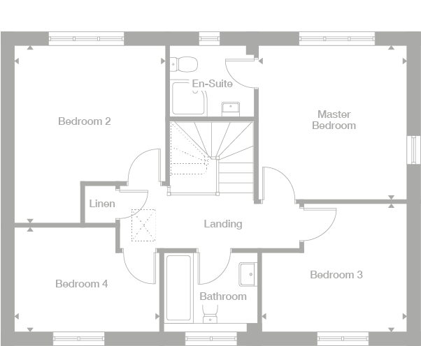 2D floor plan