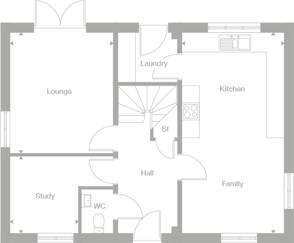 2D floor plan