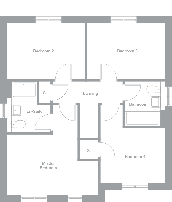 2D floor plan
