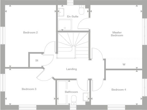 2D floor plan