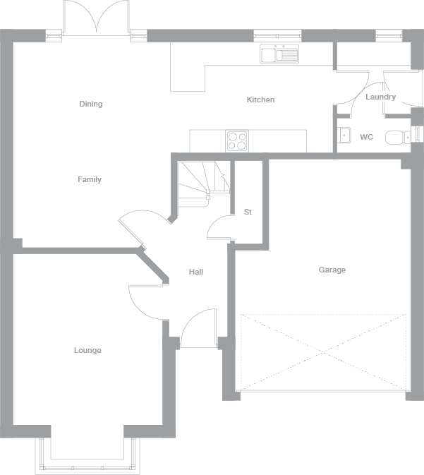 2D floor plan