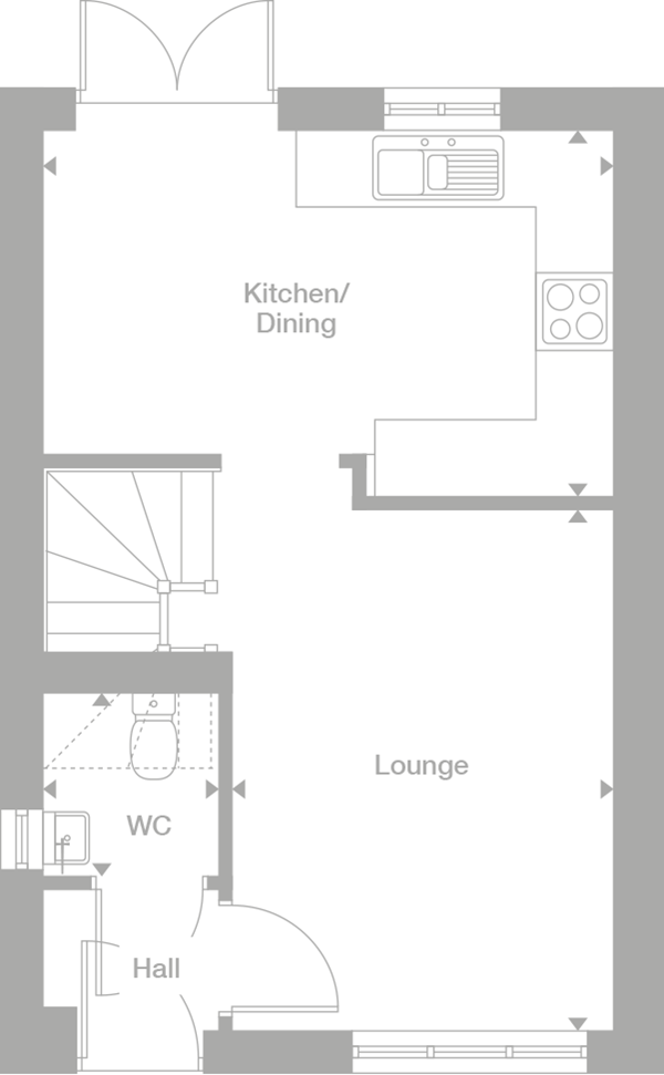 2D floor plan