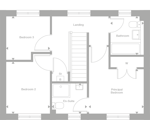 2D floor plan