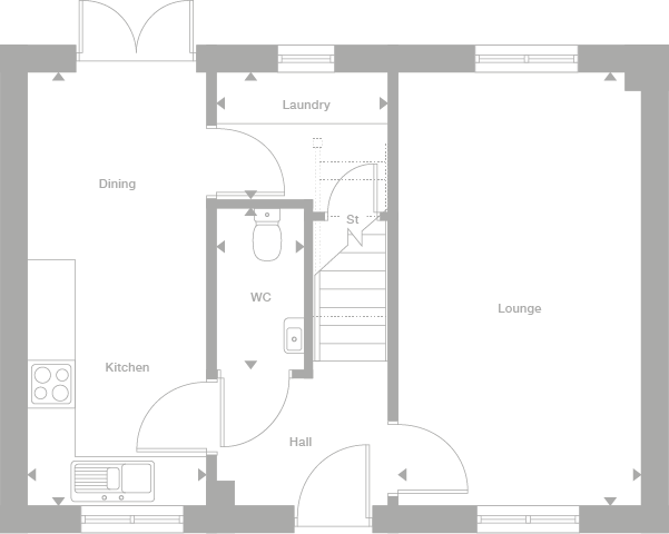 2D floor plan