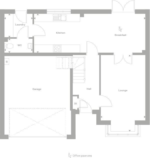 2D floor plan