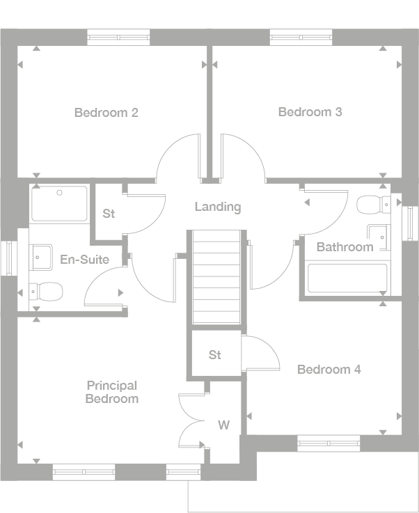 2D floor plan