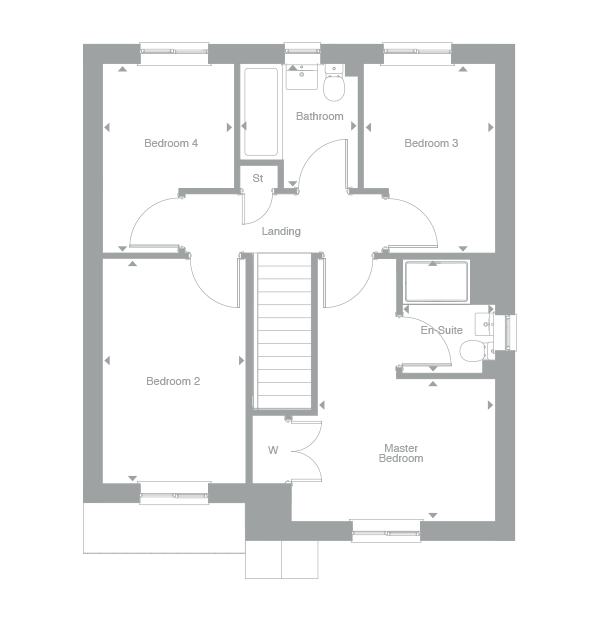 2D floor plan