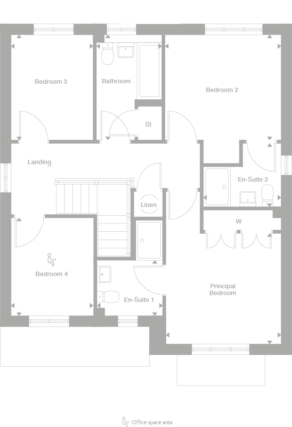 2D floor plan