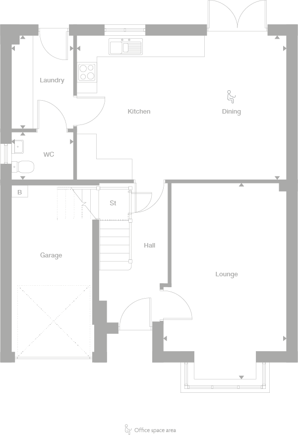 2D floor plan