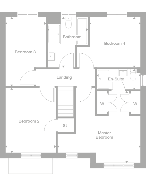 2D floor plan