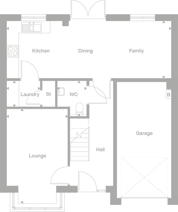 2D floor plan