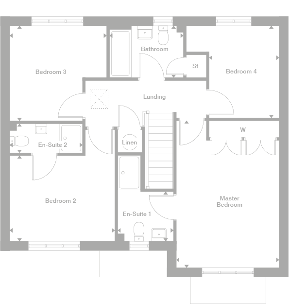 2D floor plan