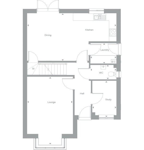 2D floor plan