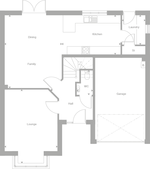 2D floor plan