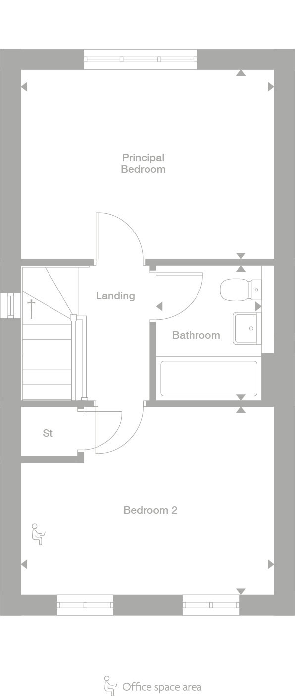 2D floor plan