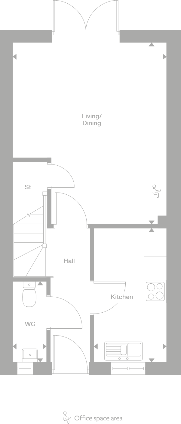 2D floor plan