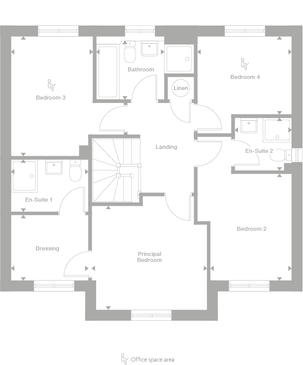 2D floor plan