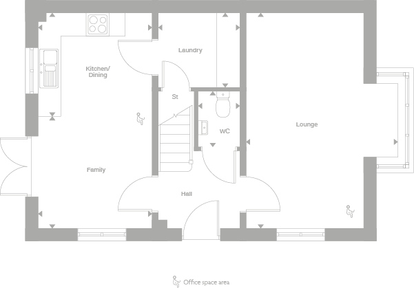 2D floor plan