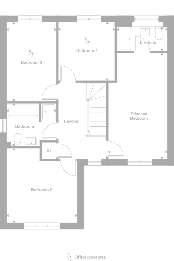2D floor plan