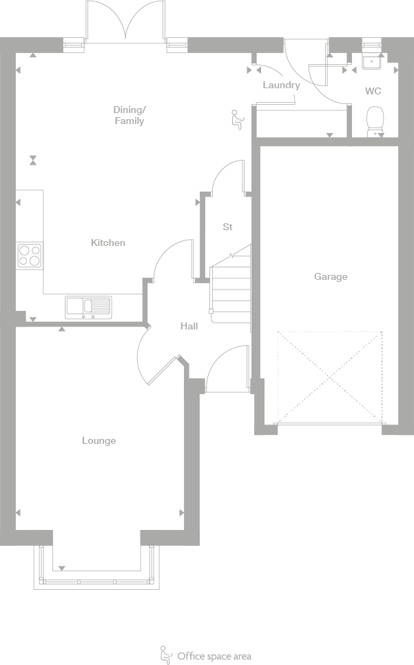 2D floor plan