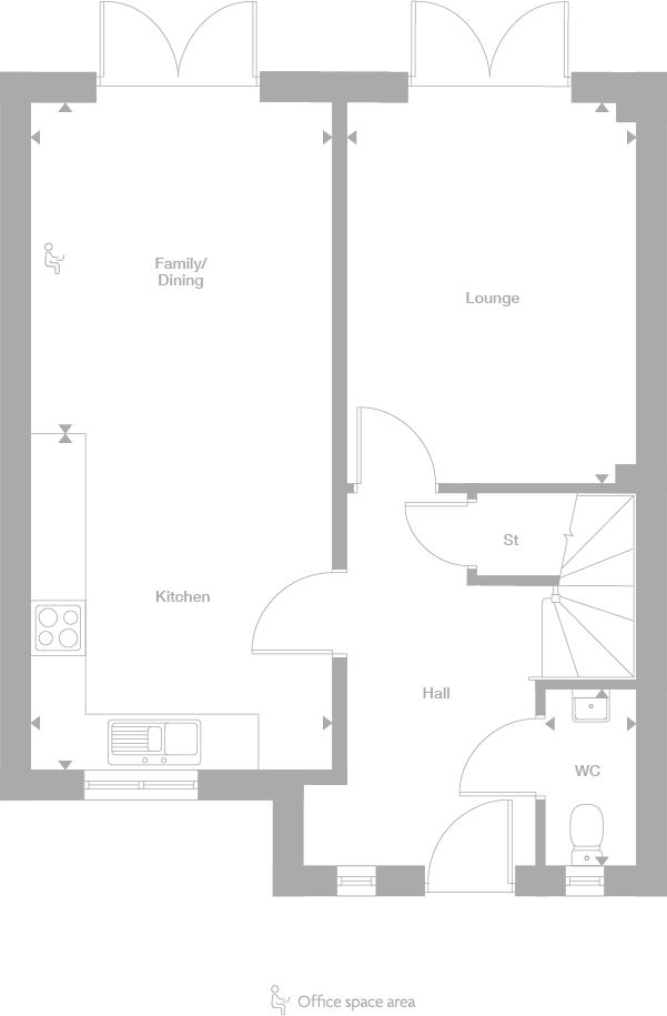 2D floor plan