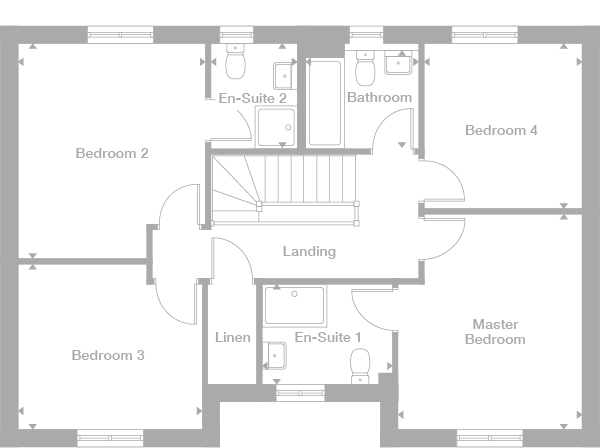 2D floor plan