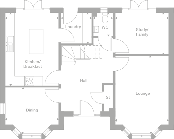 2D floor plan