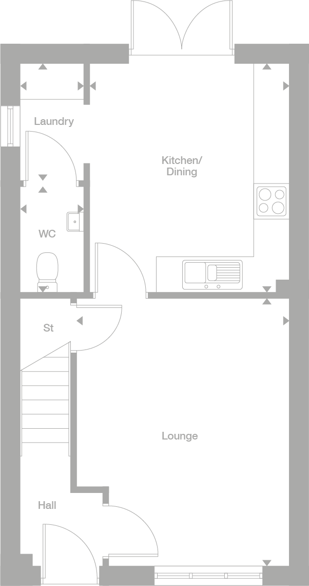 2D floor plan