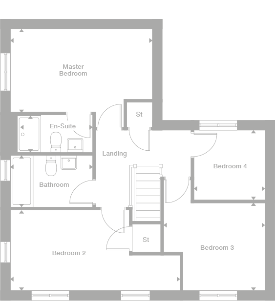 2D floor plan
