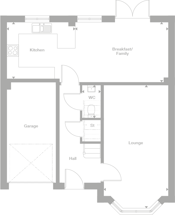 2D floor plan