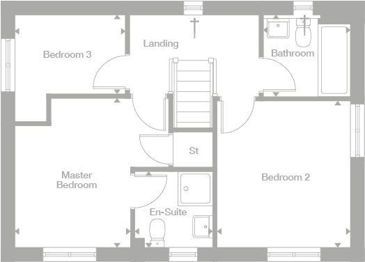 2D floor plan