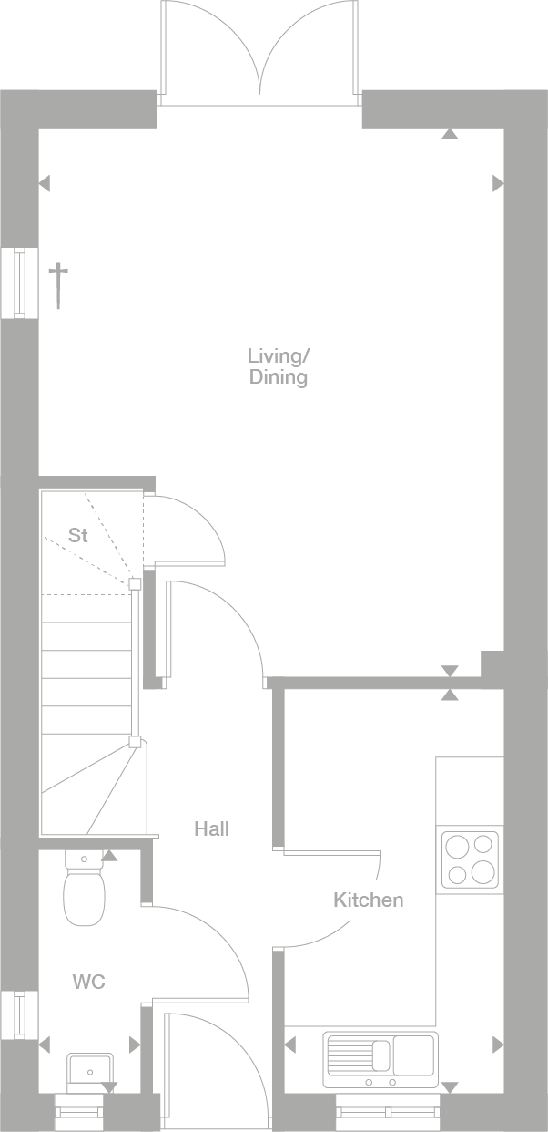 2D floor plan