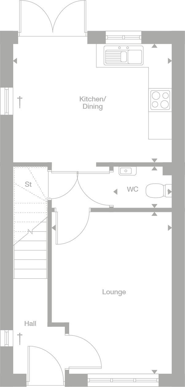 2D floor plan