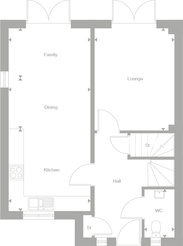 2D floor plan