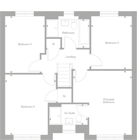 Whittington 4 bedroom house for sale in Castle Donington