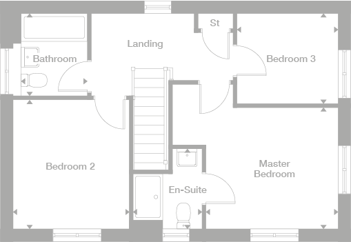 2D floor plan
